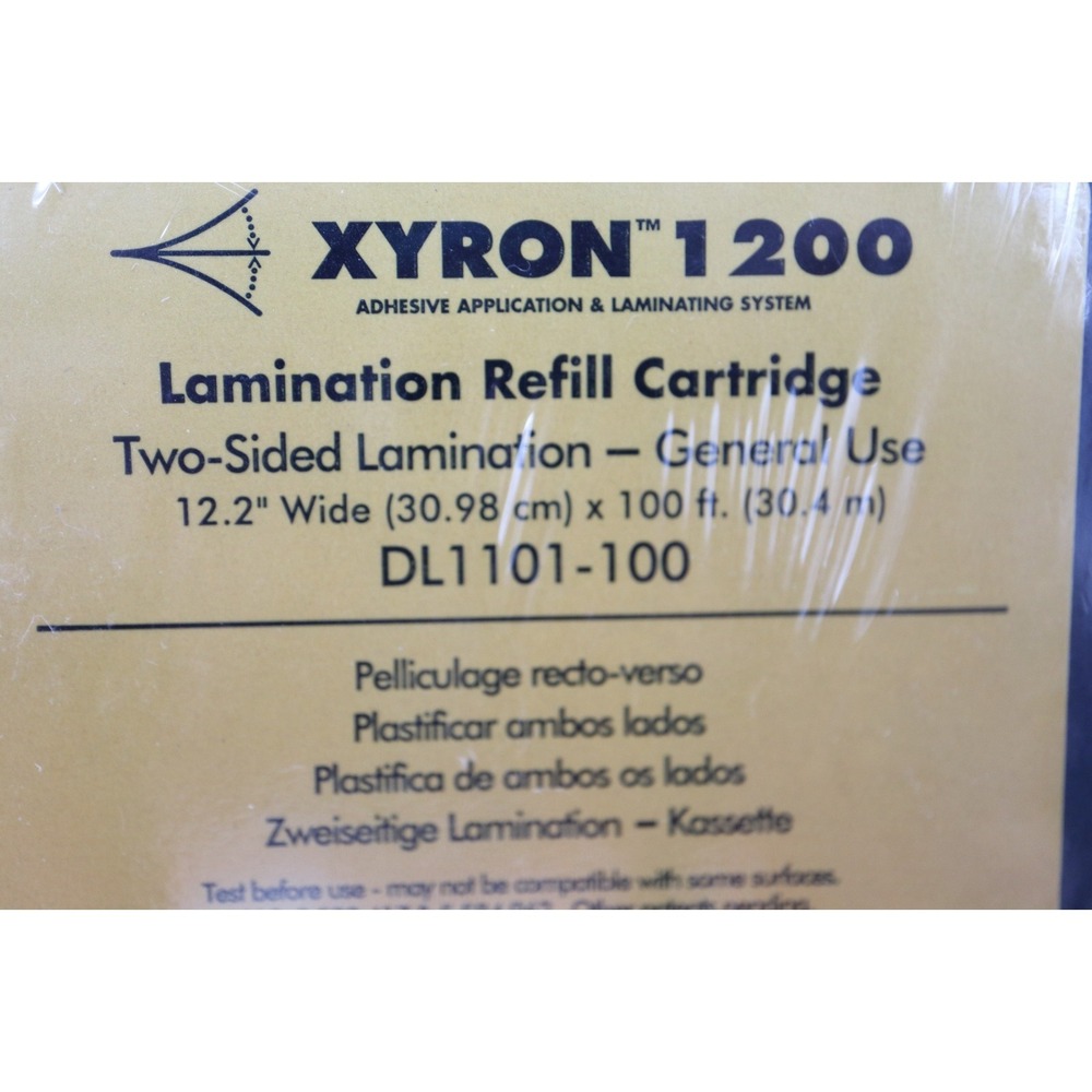 Xyron 1200 Hand Crank Cold Laminator Machine | 4 Refill Cartridges | WORKS GREAT - Picture 16 of 16